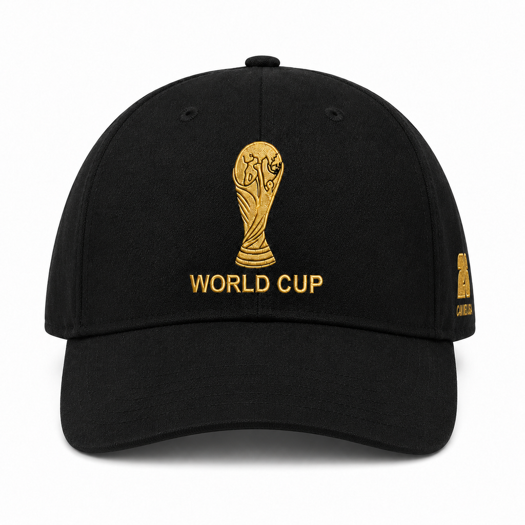 World Cup Trophy 26 Hímzett Sapka
