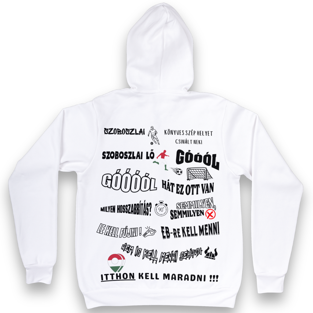 Szoboszlai Kapucnis Pulóver