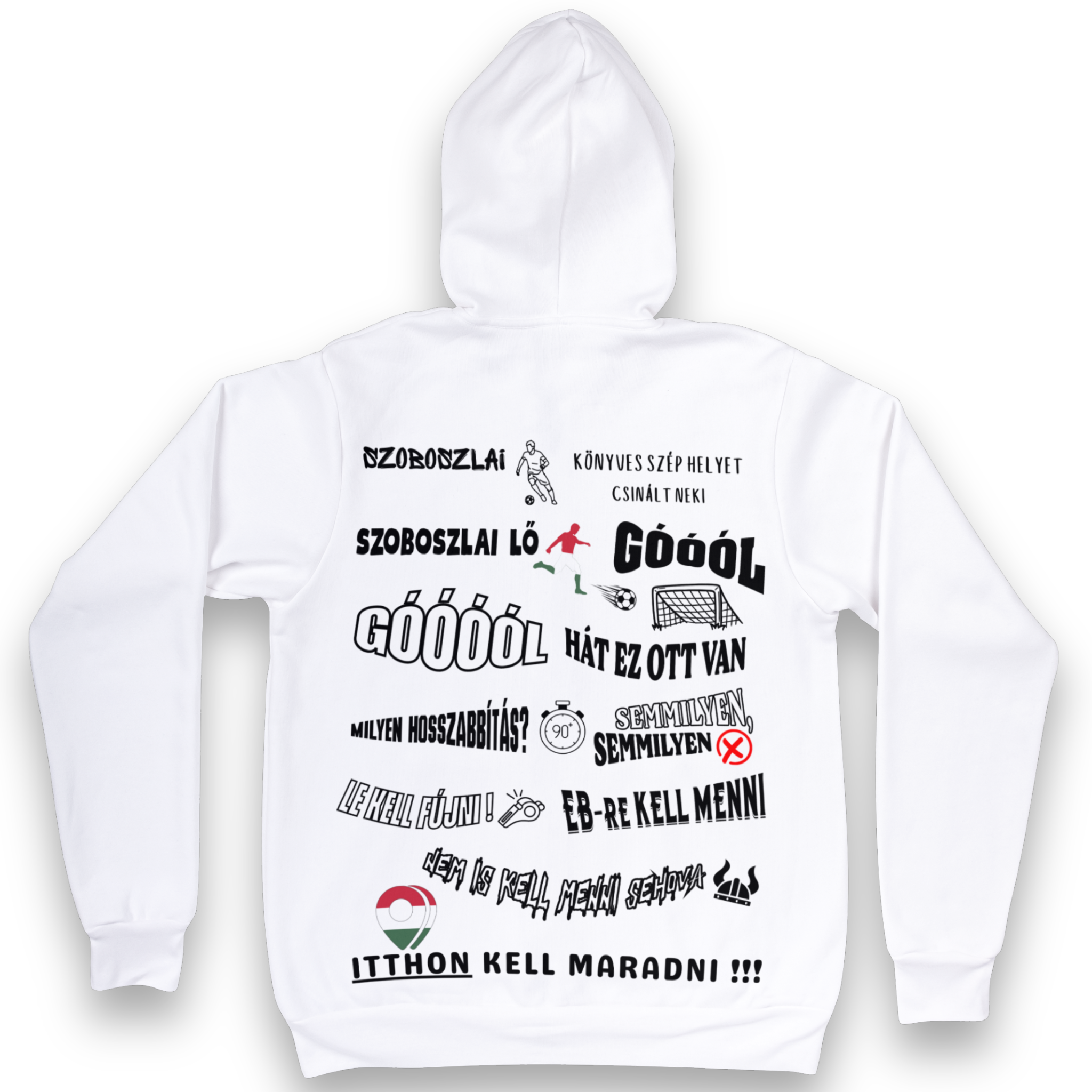 Szoboszlai Kapucnis Pulóver