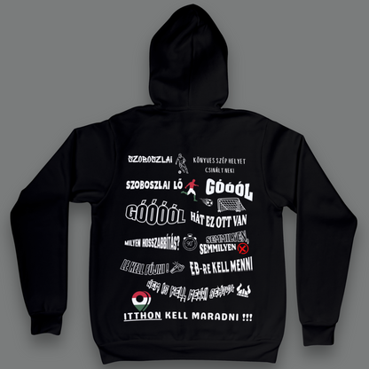 Szoboszlai Kapucnis Pulóver
