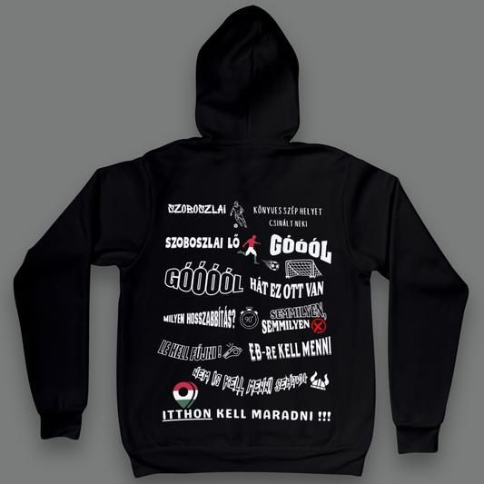 Szoboszlai Kapucnis Pulóver