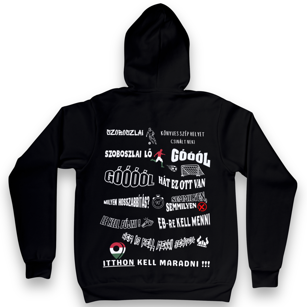 Szoboszlai Kapucnis Pulóver