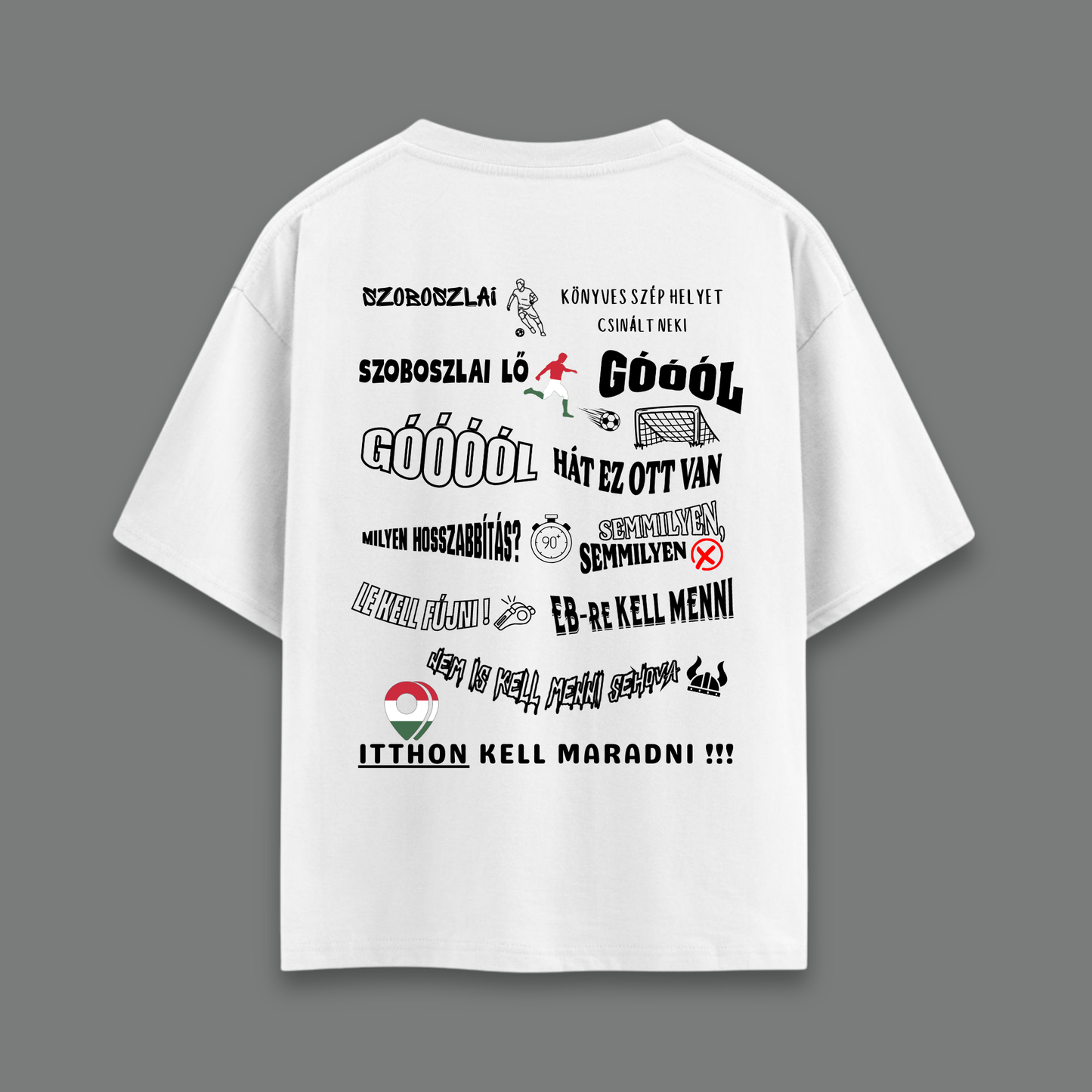 Szoboszlai Oversized Póló