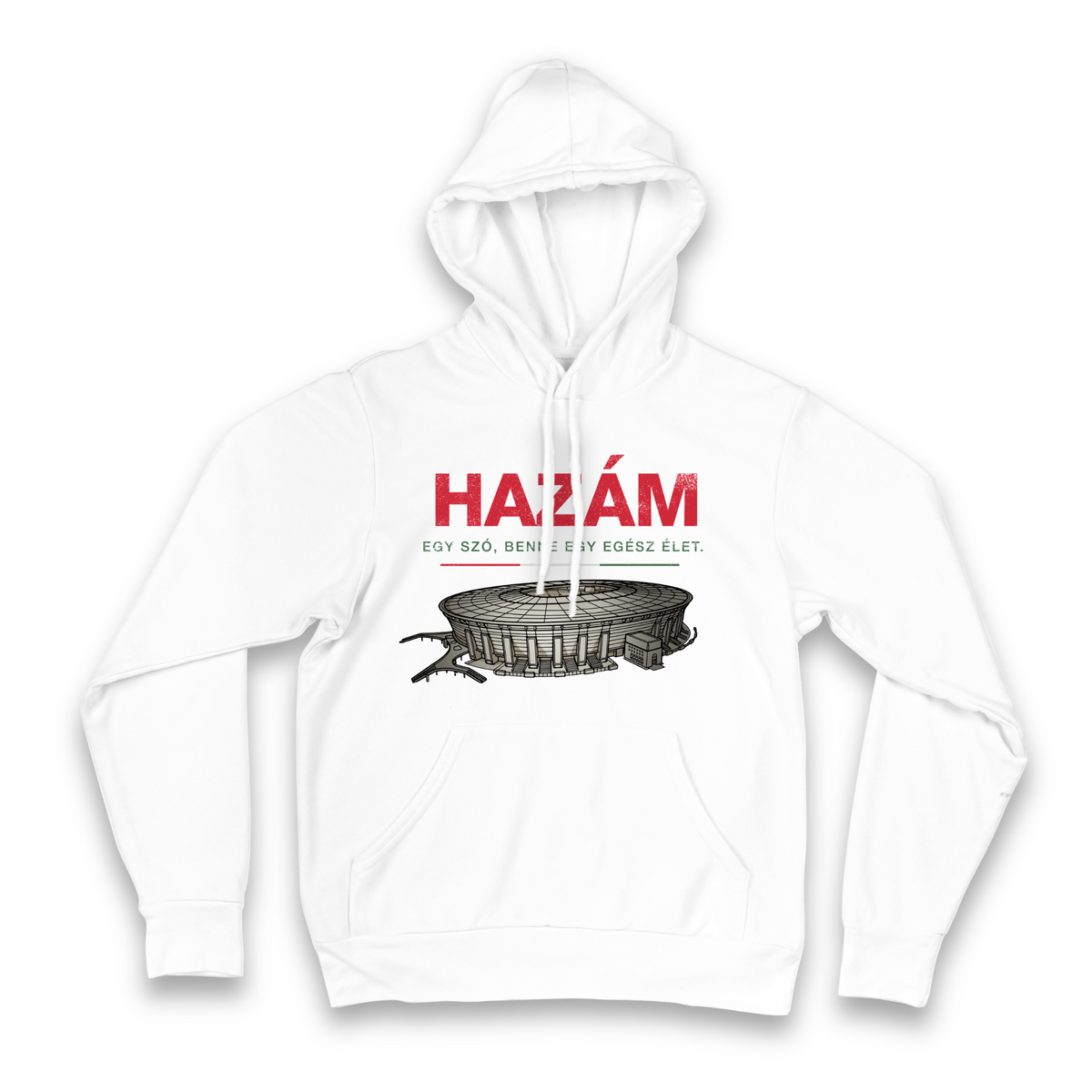 TrollFoci HAZÁM Kapucnis Pulóver