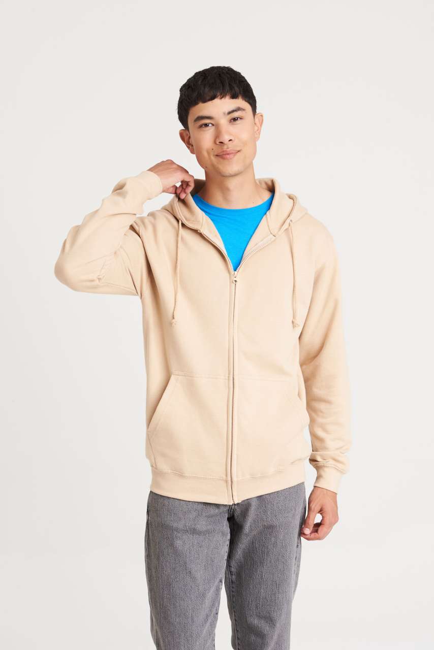 Kapucnis Pulóver - Cipzáros