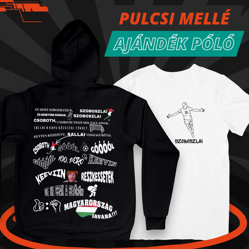 Kapucnis pulcsi kombó